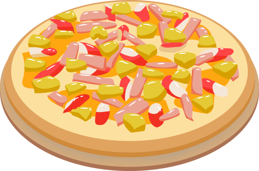 Pizza png graphic clipart design