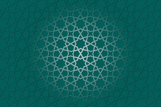 vector Flat arabic pattern background