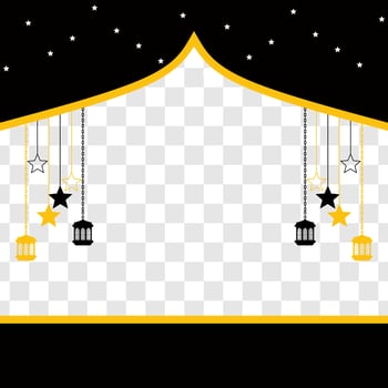 Eid greeting card, ramadan graphic design vector illustration background Modern Flat Elegant Islamic, perfect for any post template or banner need and other Graphic Related Assets