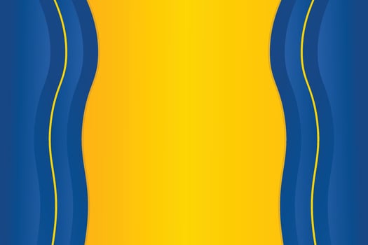 Gradient abstract blue and yellow Vector background Design