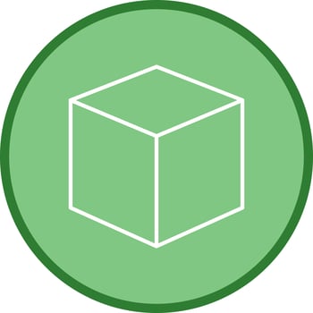 Cubic Design Vector Icon