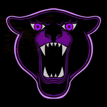 Black panther art Illustration hand drawn style premium vector for tattoo, sticker, logo etc