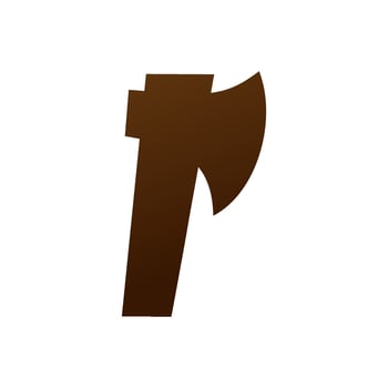 Initial I Ax Logo vector