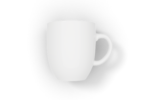 Coffee mug mockup png