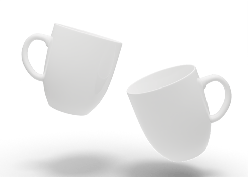 Coffee mug mockup png