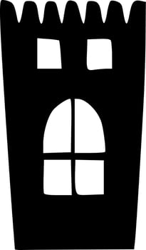 vector illustration of home shape
