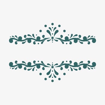 border for wedding and birthday invitations vector