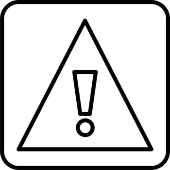 Caution Sign Vector Icon