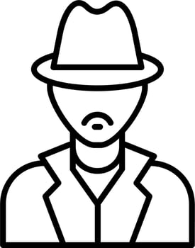Detective Vector Icon