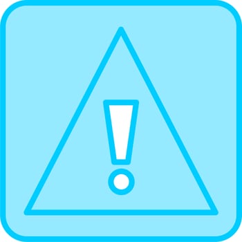 Caution Sign Vector Icon
