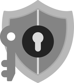 Key Security Vector Icon