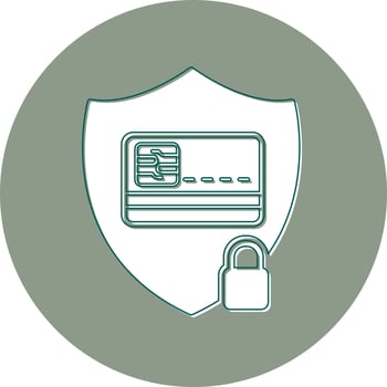 Card Security Vector Icon