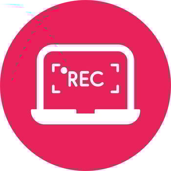 Recording Vector Icon