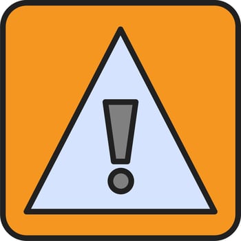 Caution Sign Vector Icon