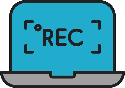 Recording Vector Icon