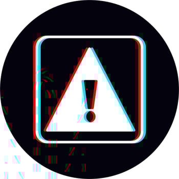Caution Sign Vector Icon
