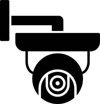 Cctv Camera Vector Icon