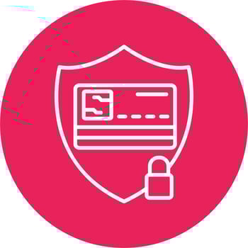 Card Security Vector Icon