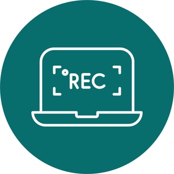 Recording Vector Icon