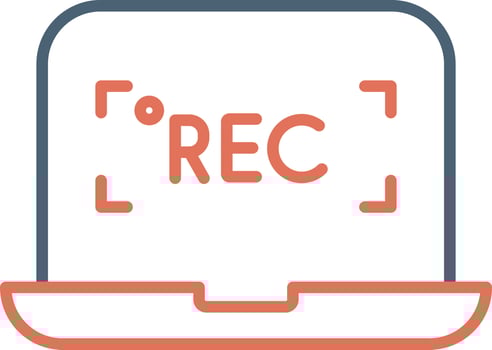 Recording Vector Icon