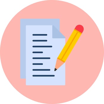 Paper Note Icon vector