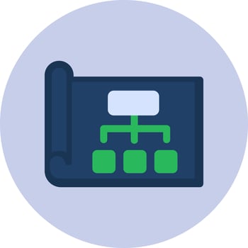 Weekly Work Planner Vector Icon