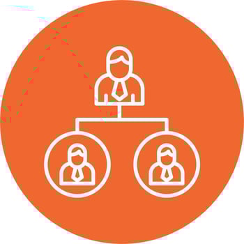 Team Management Vector Icon