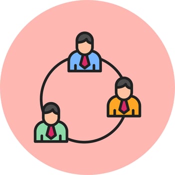 Team Work Vector Icon