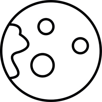 Planet Vector Icon