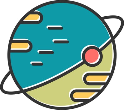 Planet Vector Icon