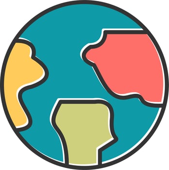 Earth Vector Icon