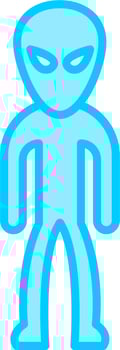 Alien Vector Icon