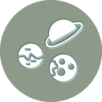 Planets Vector Icon