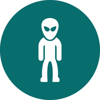 Alien Vector Icon
