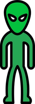 Alien Vector Icon