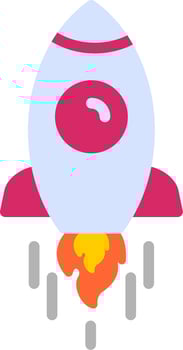 Spaceship Vector Icon