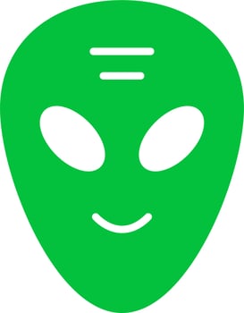 Alien Vector Icon