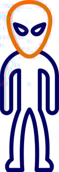 Alien Vector Icon