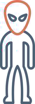 Alien Vector Icon