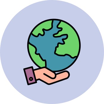 Earth Vector Icon