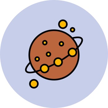 Planet Vector Icon