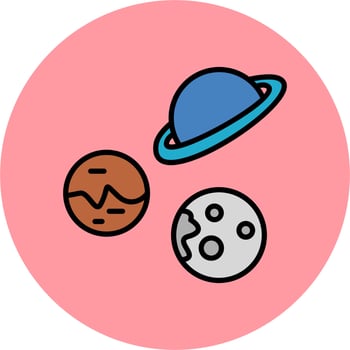 Planets Vector Icon