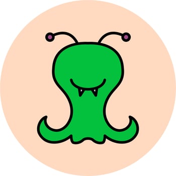 Alien Vector Icon