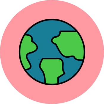 Earth Vector Icon