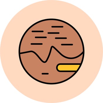 Planet Vector Icon