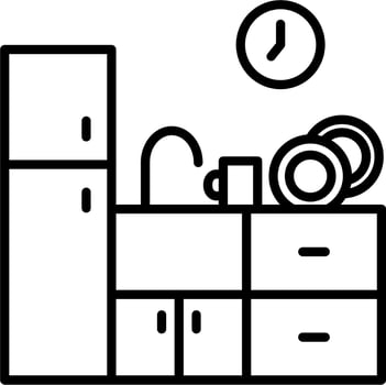 Kitchen Vector Icon