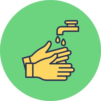 Hand Wash Vector Icon