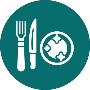 Dinning Vector Icon