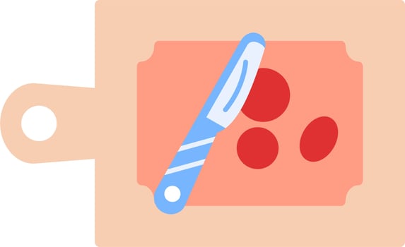 Chopping Board Vector Icon