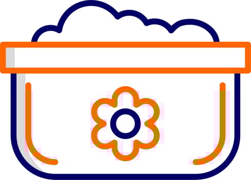 Dishwashing Pot Vector Icon